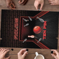Bowling Puzzle Ten Pin Neon Style - Wonder Print Shop