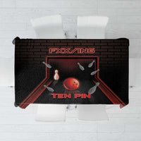 Bowling Tablecloth Ten Pin Neon Style - Wonder Print Shop