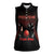 Personalized Bowling Women Sleeveless Polo Shirt Ten Pin Neon Style - Wonder Print Shop