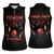 Personalized Bowling Women Sleeveless Polo Shirt Ten Pin Neon Style - Wonder Print Shop