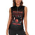 Personalized Bowling Women Sleeveless Polo Shirt Ten Pin Neon Style - Wonder Print Shop