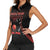 Personalized Bowling Women Sleeveless Polo Shirt Ten Pin Neon Style - Wonder Print Shop