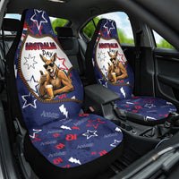 Australia Flag Day Car Seat Cover Cool Kangaroo Beer Aussie Aussie Oi Oi