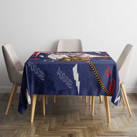 Australia Flag Day Tablecloth Cool Kangaroo Beer Aussie Aussie Oi Oi