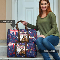 Australia Flag Day Travel Bag Cool Kangaroo Beer Aussie Aussie Oi Oi