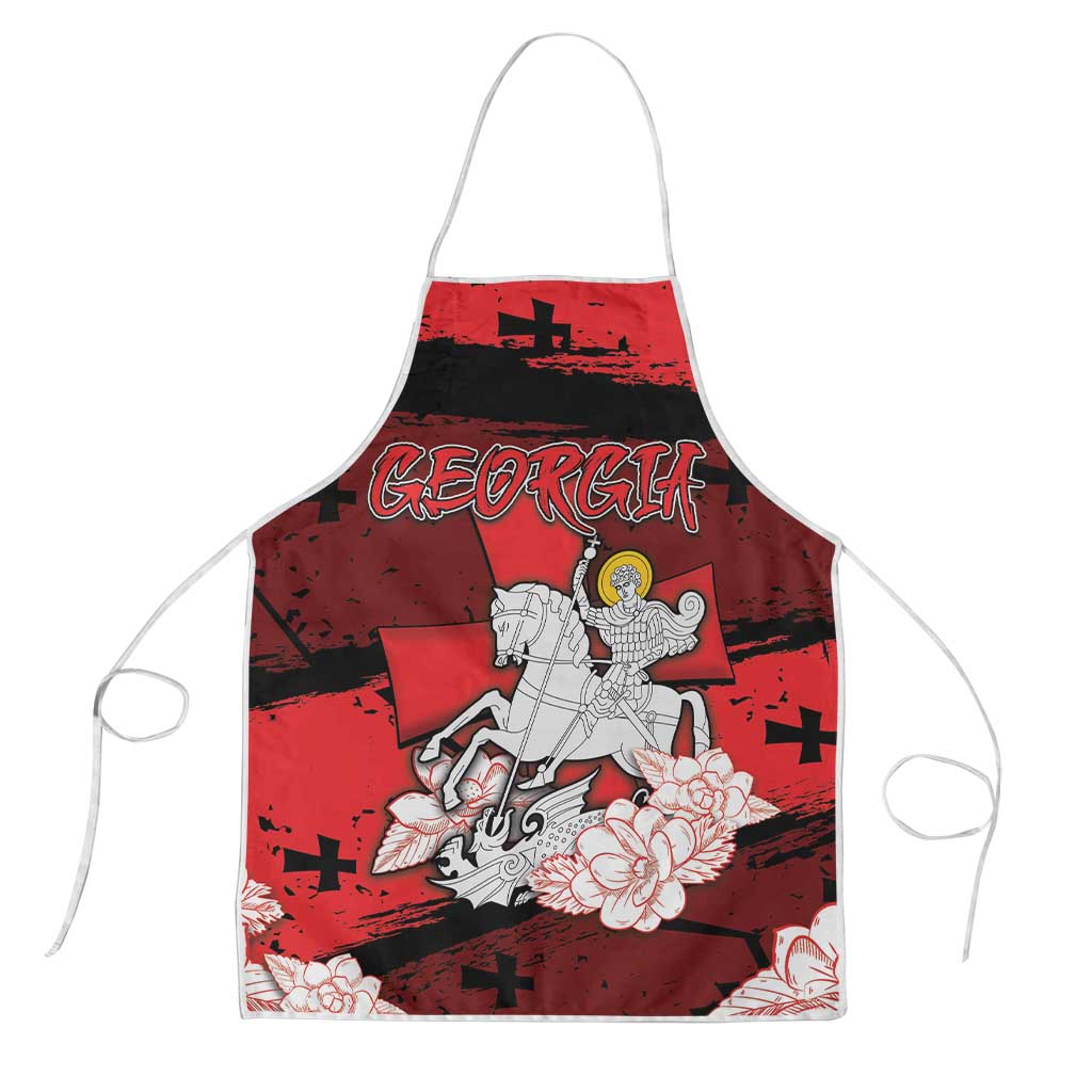 Georgia Apron Patron Saint Symbol - Wonder Print Shop