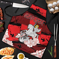 Georgia Apron Patron Saint Symbol - Wonder Print Shop