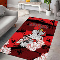 Georgia Area Rug Patron Saint Symbol - Wonder Print Shop