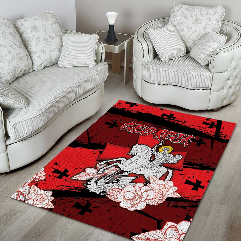 Georgia Area Rug Patron Saint Symbol - Wonder Print Shop