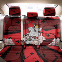 Georgia Back Car Seat Cover Patron Saint Symbol - Wonder Print Shop
