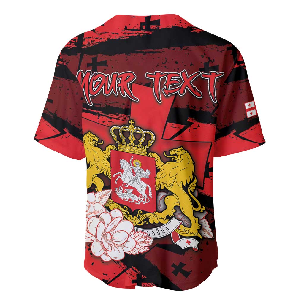 Personalized Georgia Baseball Jersey Patron Saint Symbol - Wonder Print Shop