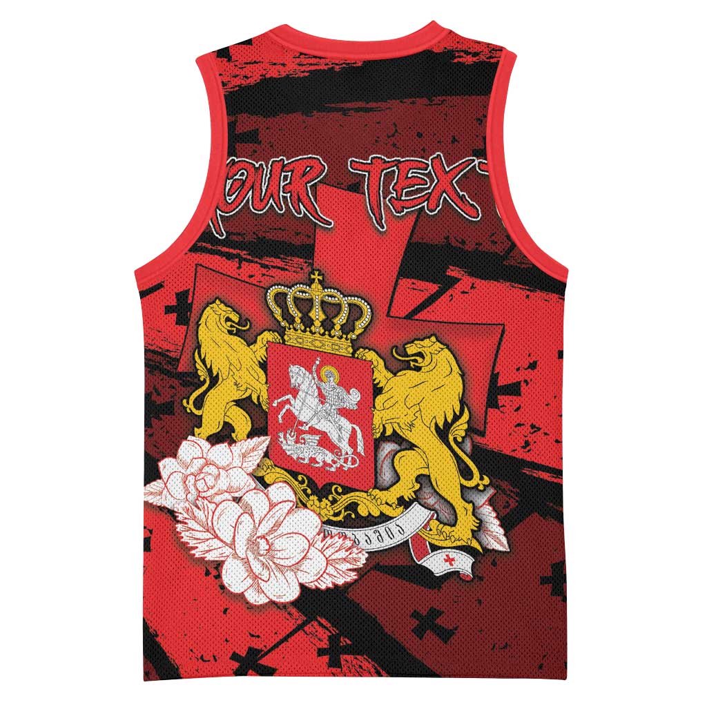 Personalized Georgia Basketball Jersey Patron Saint Symbol - Wonder Print Shop