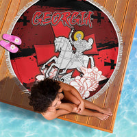 Georgia Beach Blanket Patron Saint Symbol - Wonder Print Shop