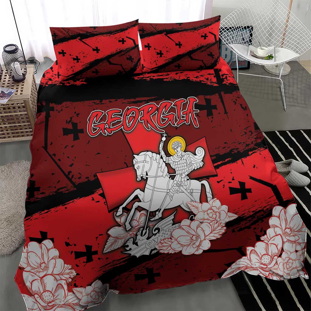 Georgia Bedding Set Patron Saint Symbol - Wonder Print Shop
