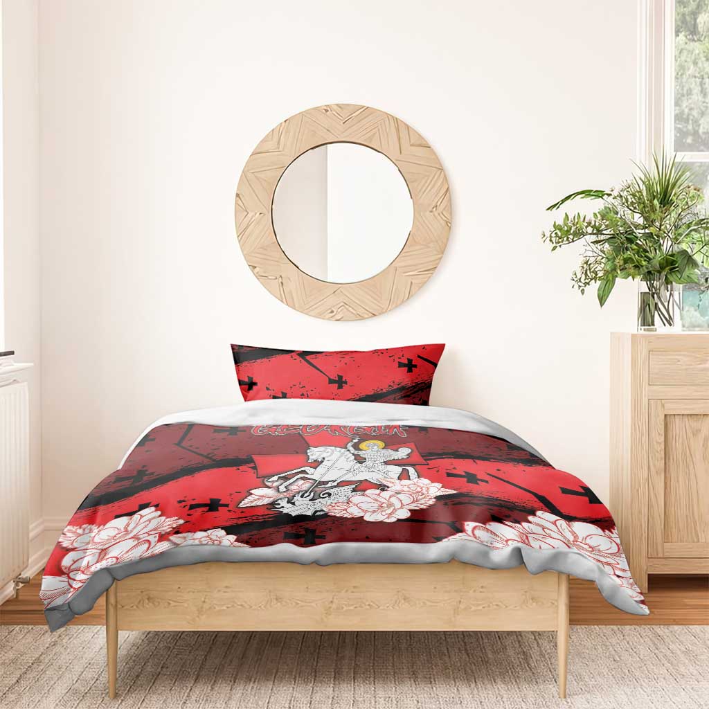 Georgia Bedding Set Patron Saint Symbol - Wonder Print Shop