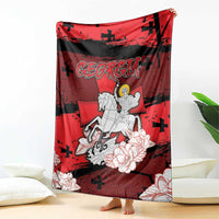 Georgia Blanket Patron Saint Symbol - Wonder Print Shop