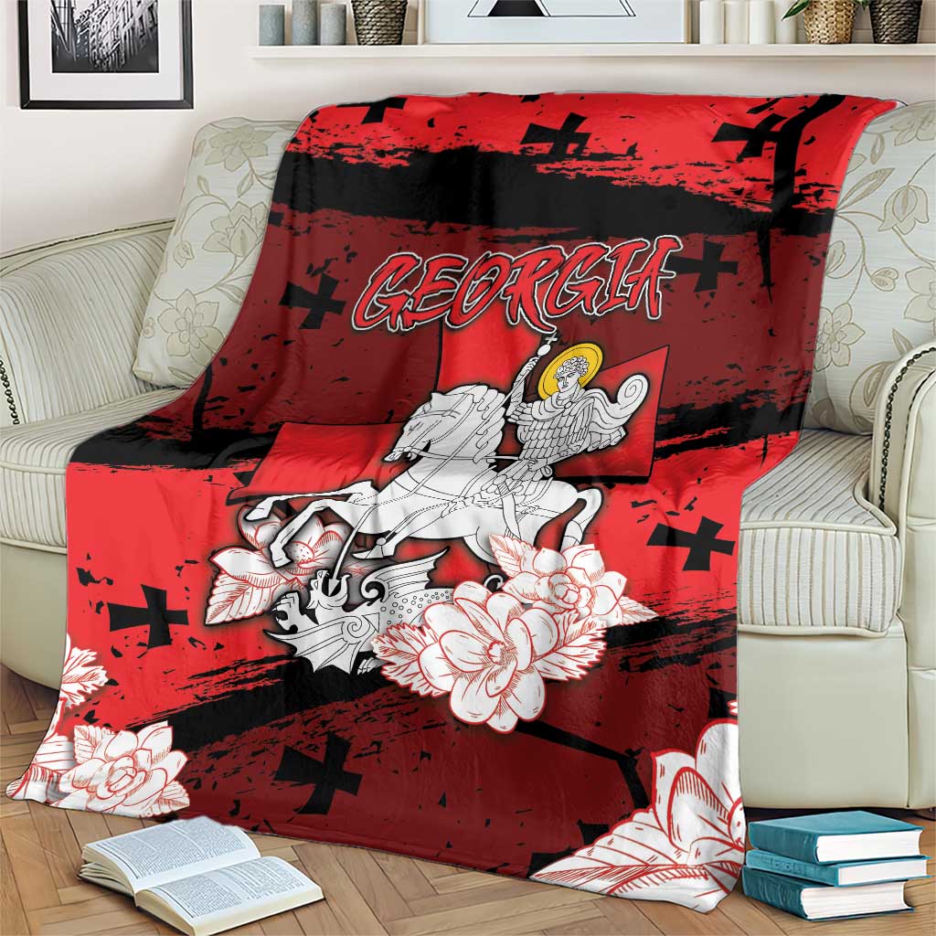 Georgia Blanket Patron Saint Symbol - Wonder Print Shop