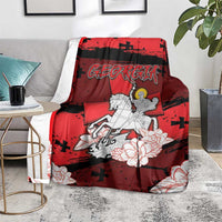 Georgia Blanket Patron Saint Symbol - Wonder Print Shop