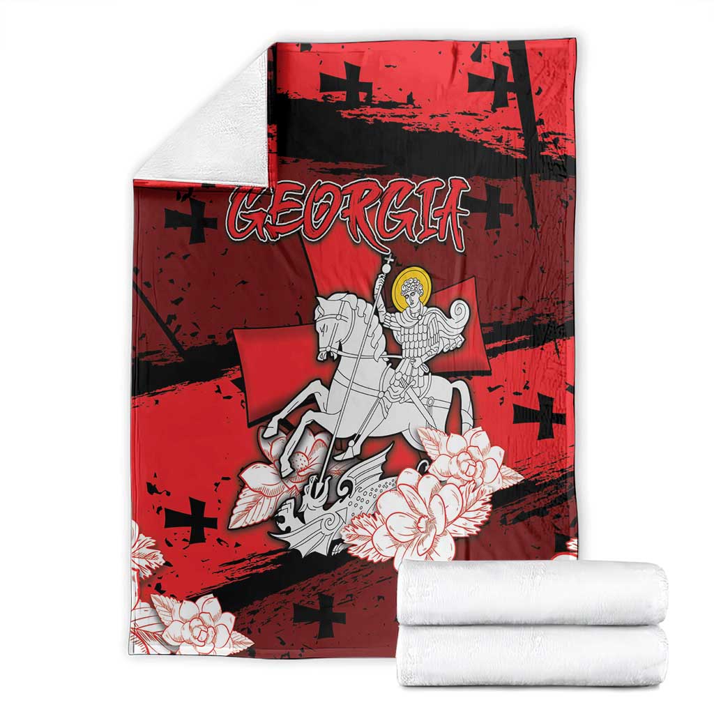 Georgia Blanket Patron Saint Symbol - Wonder Print Shop