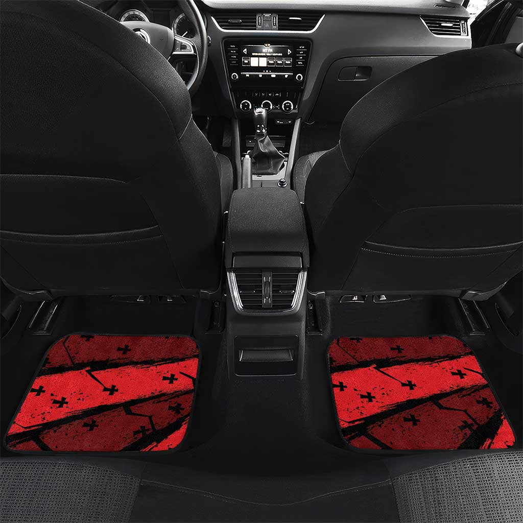 Georgia Car Mats Patron Saint Symbol - Wonder Print Shop