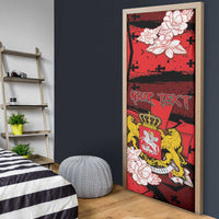 Georgia Door Cover Patron Saint Symbol - Wonder Print Shop