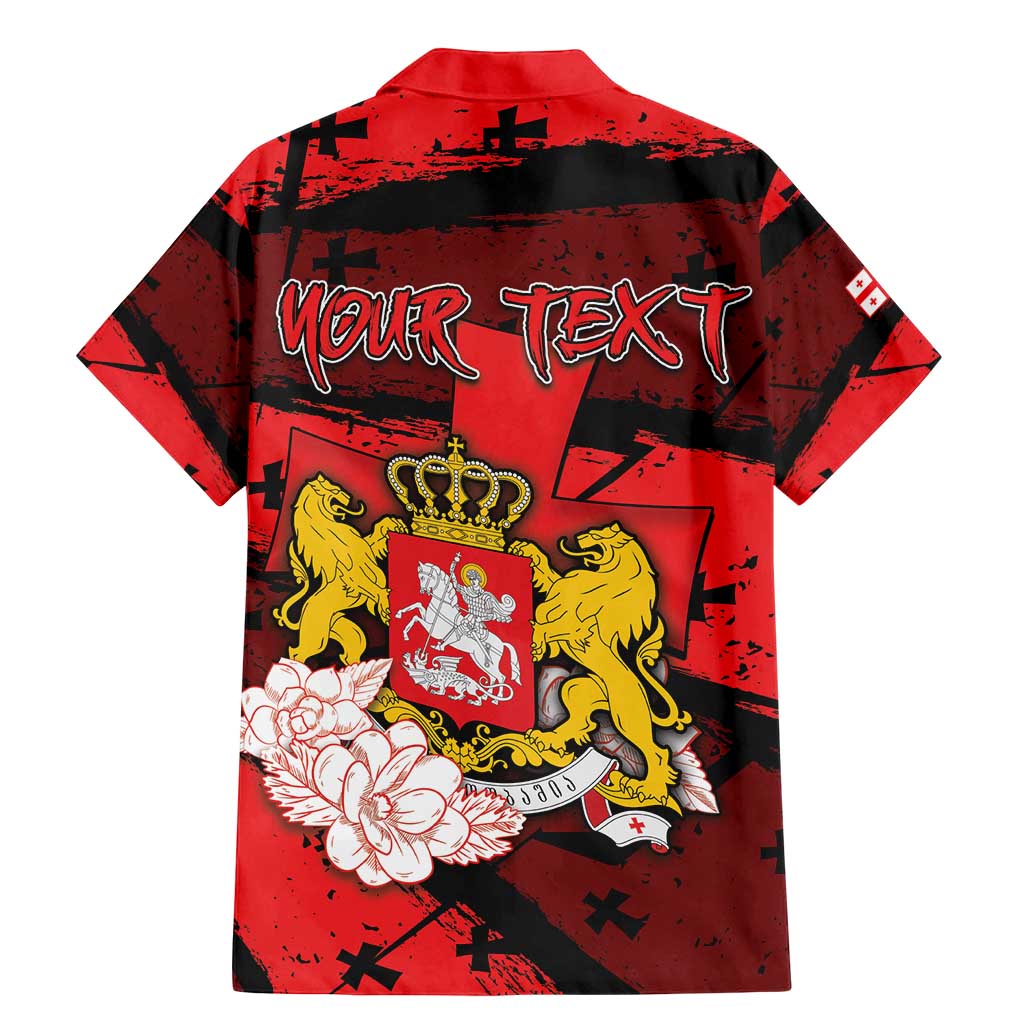 Personalized Georgia Family Matching Mermaid Dress and Hawaiian Shirt Patron Saint Symbol - Wonder Print Shop