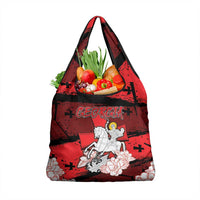 Georgia Grocery Bag Patron Saint Symbol - Wonder Print Shop