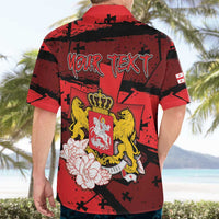 Personalized Georgia Hawaiian Shirt Patron Saint Symbol - Wonder Print Shop