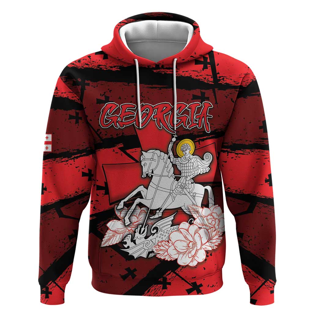 Personalized Georgia Hoodie Patron Saint Symbol - Wonder Print Shop