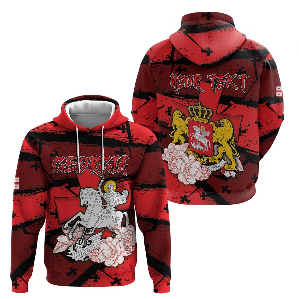 Personalized Georgia Hoodie Patron Saint Symbol - Wonder Print Shop