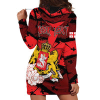 Personalized Georgia Hoodie Dress Patron Saint Symbol - Wonder Print Shop
