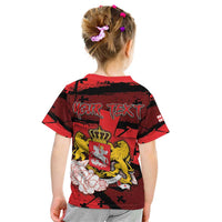 Personalized Georgia Kid T Shirt Patron Saint Symbol - Wonder Print Shop