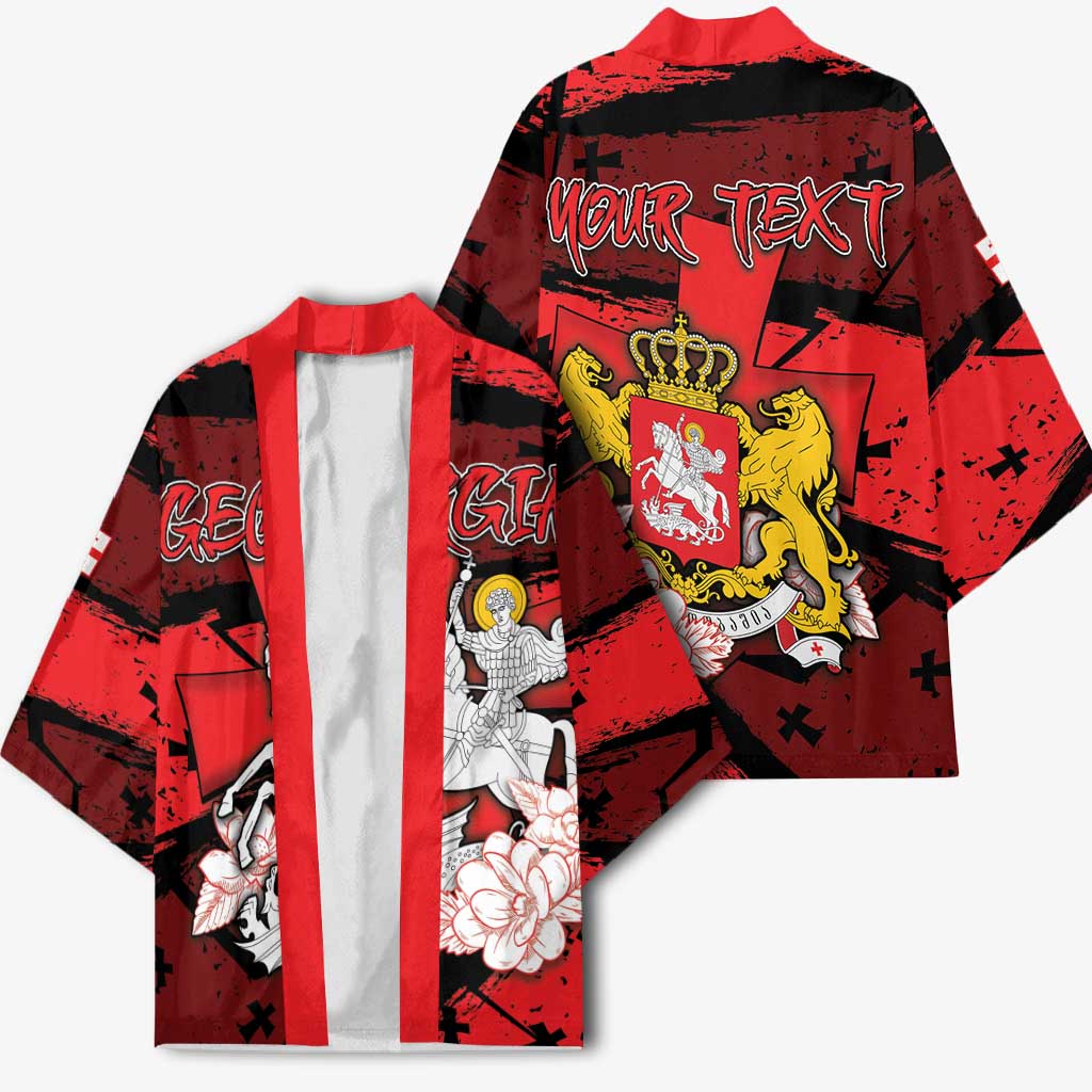 Personalized Georgia Kimono Patron Saint Symbol - Wonder Print Shop