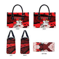 Georgia Leather Bag Patron Saint Symbol - Wonder Print Shop