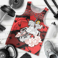 Personalized Georgia Men Tank Top Patron Saint Symbol - Wonder Print Shop