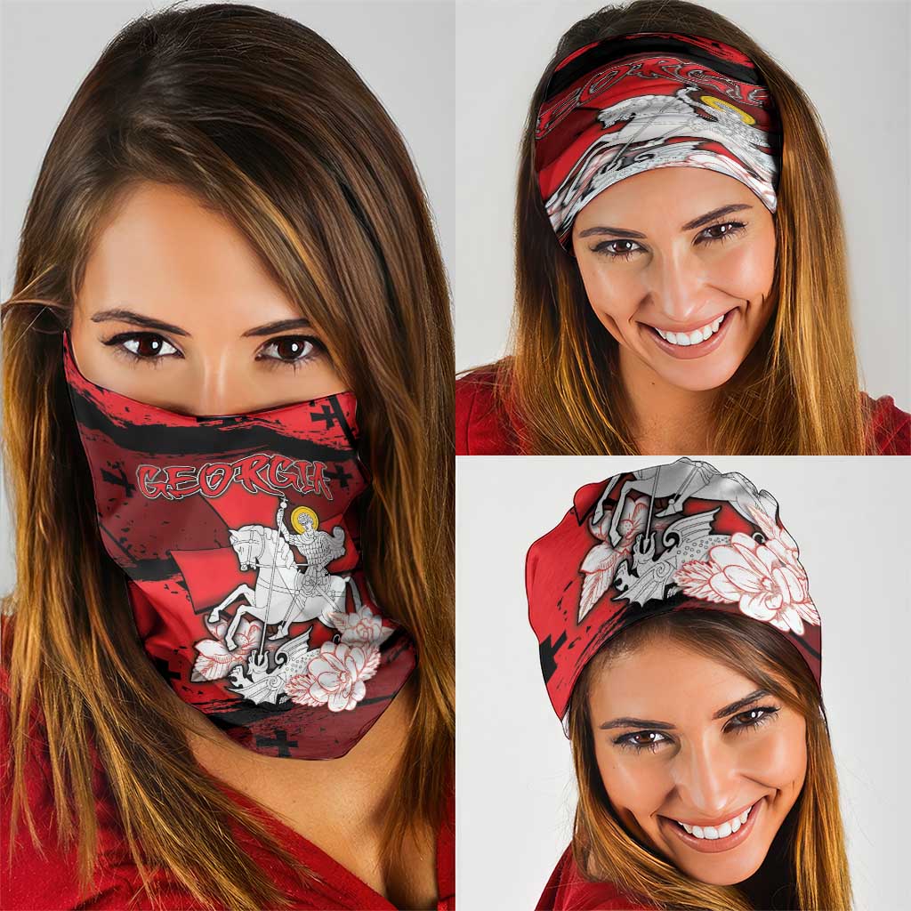 Georgia Neck Gaiter Patron Saint Symbol - Wonder Print Shop