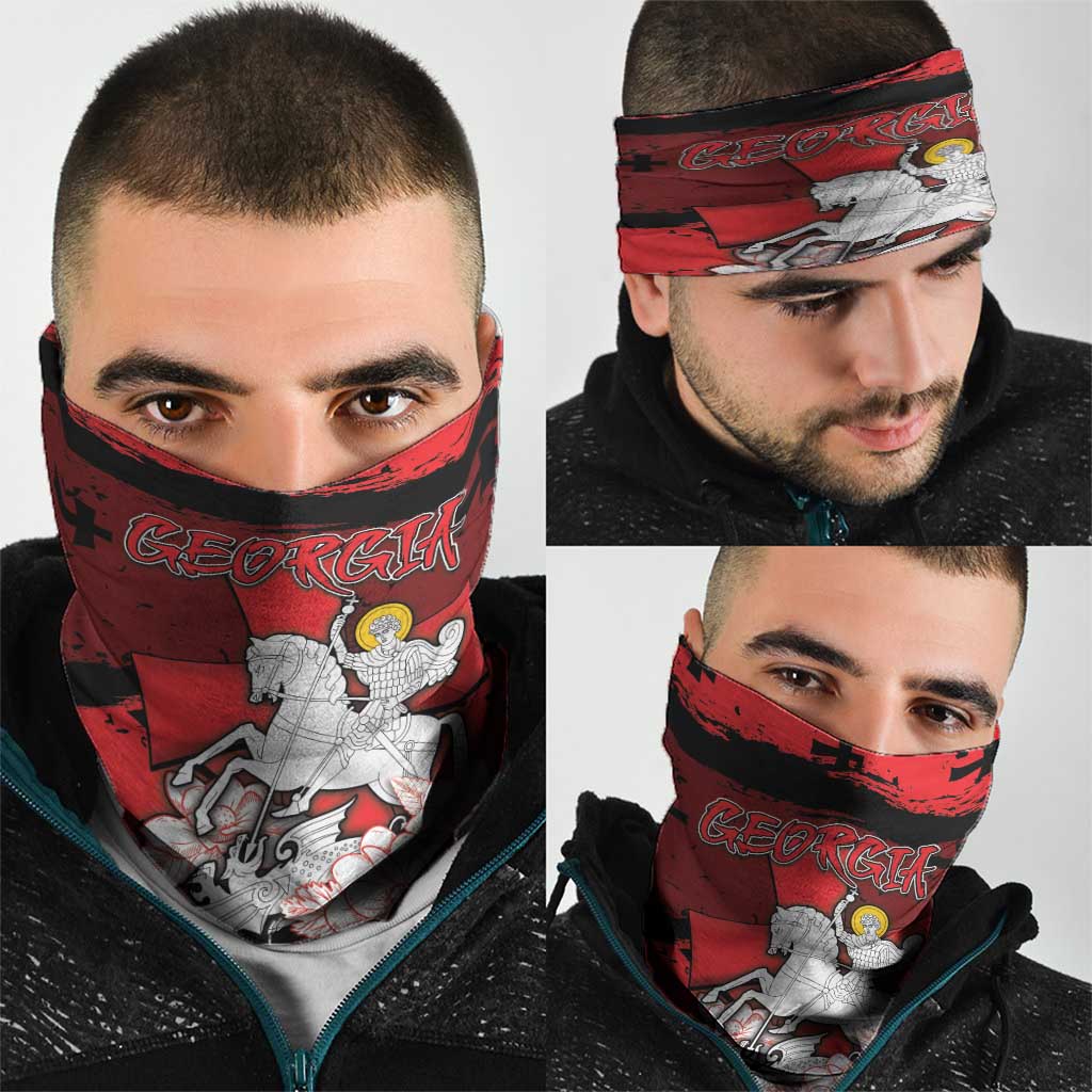 Georgia Neck Gaiter Patron Saint Symbol - Wonder Print Shop