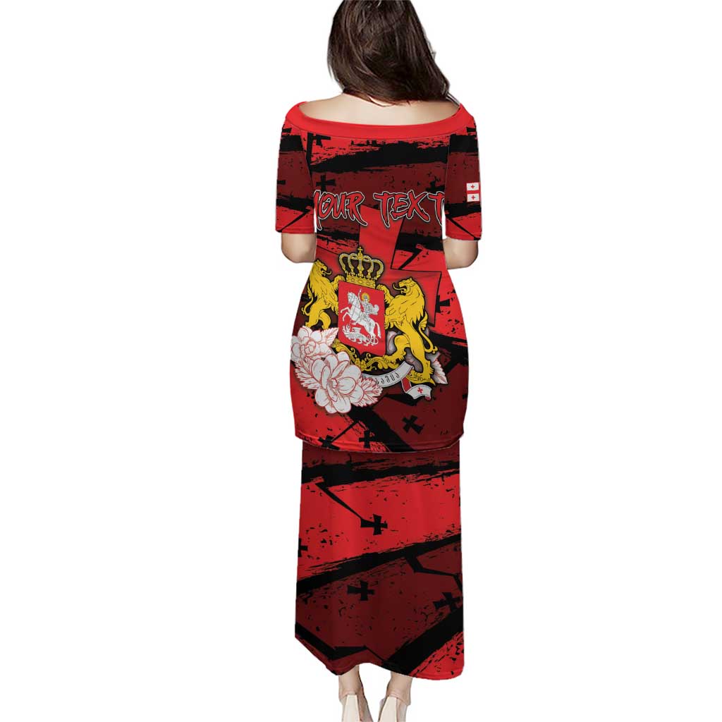 Personalized Georgia Puletasi Patron Saint Symbol - Wonder Print Shop