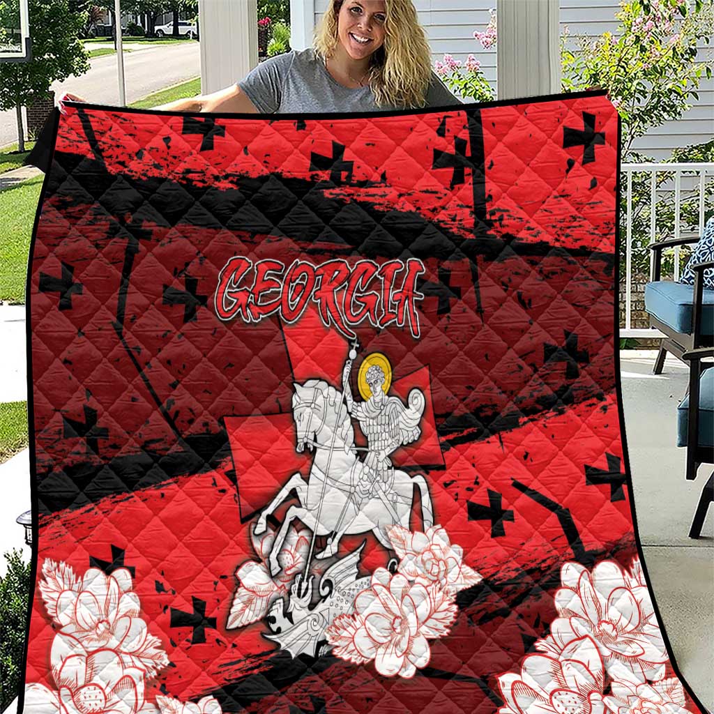 Georgia Quilt Patron Saint Symbol - Wonder Print Shop