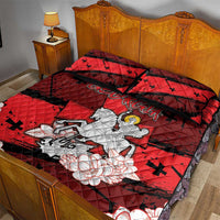 Georgia Quilt Bed Set Patron Saint Symbol - Wonder Print Shop
