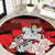 Georgia Round Carpet Patron Saint Symbol - Wonder Print Shop