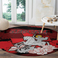 Georgia Round Carpet Patron Saint Symbol - Wonder Print Shop