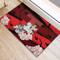 Georgia Rubber Doormat Patron Saint Symbol - Wonder Print Shop