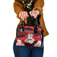 Georgia Shoulder Handbag Patron Saint Symbol - Wonder Print Shop