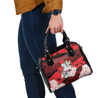 Georgia Shoulder Handbag Patron Saint Symbol - Wonder Print Shop