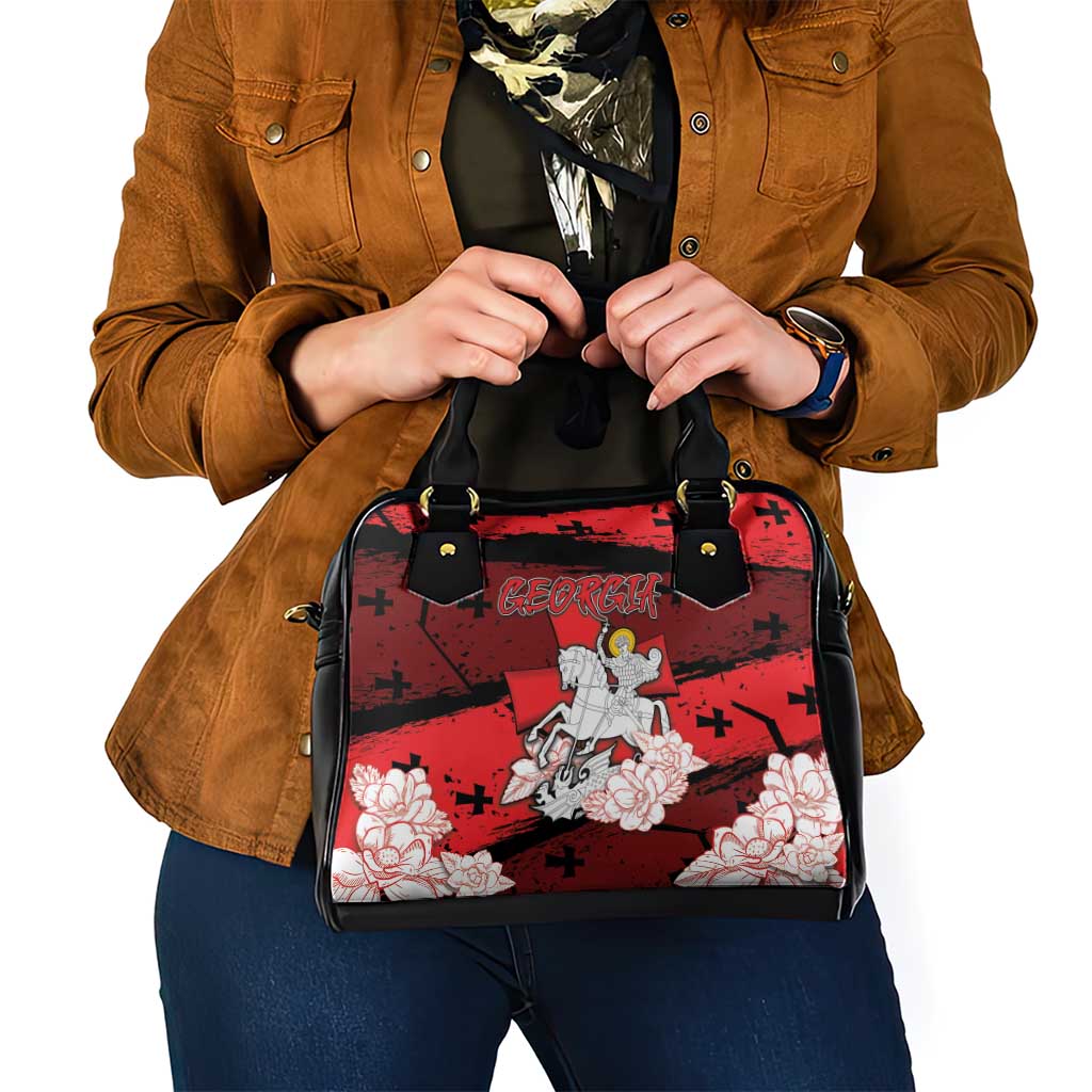 Georgia Shoulder Handbag Patron Saint Symbol - Wonder Print Shop