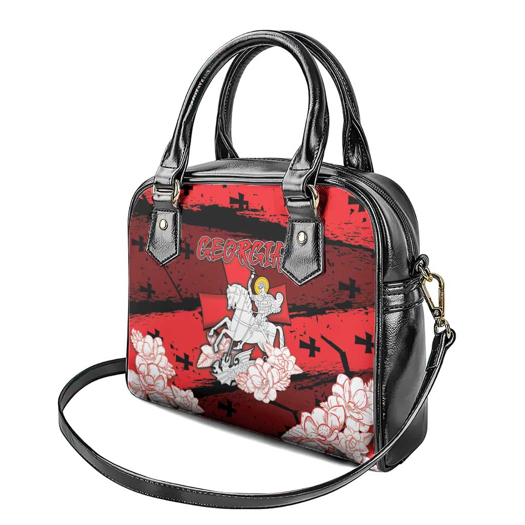 Georgia Shoulder Handbag Patron Saint Symbol - Wonder Print Shop