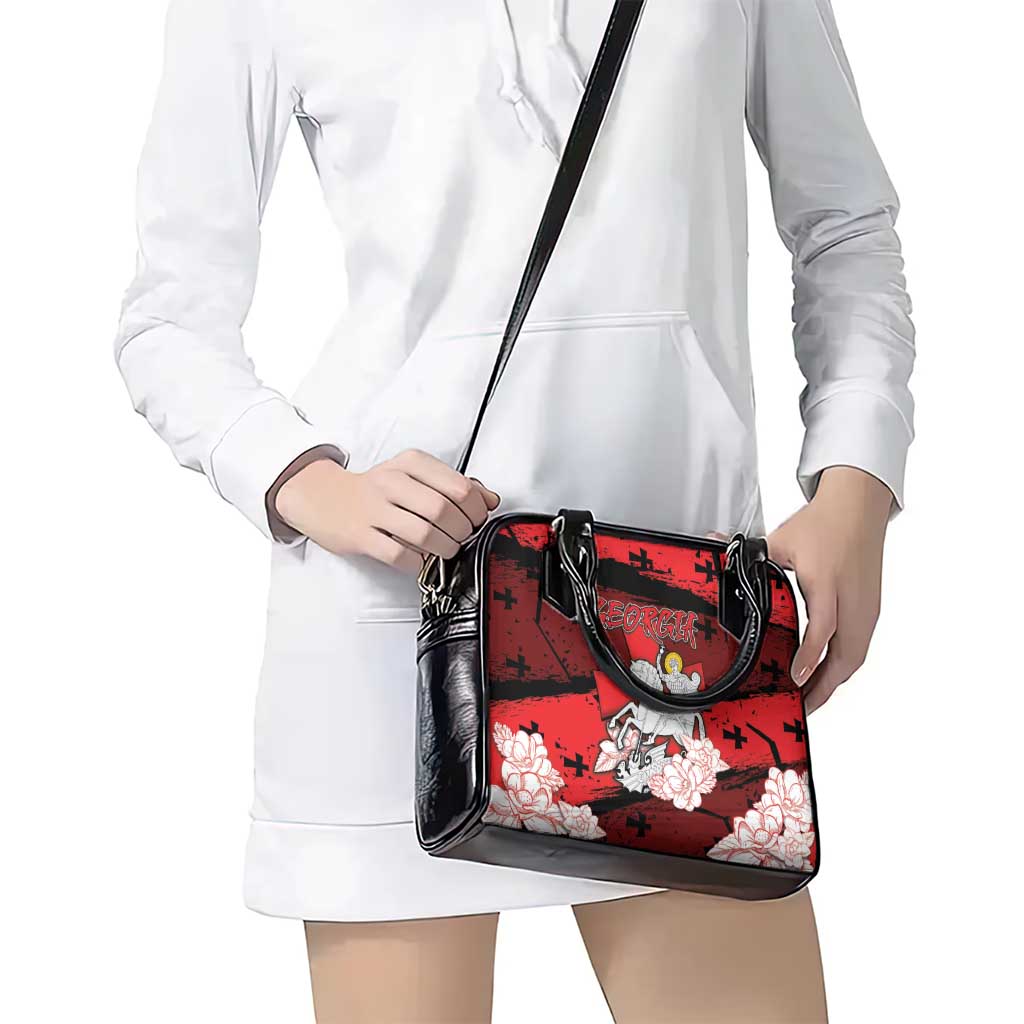 Georgia Shoulder Handbag Patron Saint Symbol - Wonder Print Shop