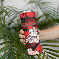 Personalized Georgia Skinny Tumbler Patron Saint Symbol - Wonder Print Shop