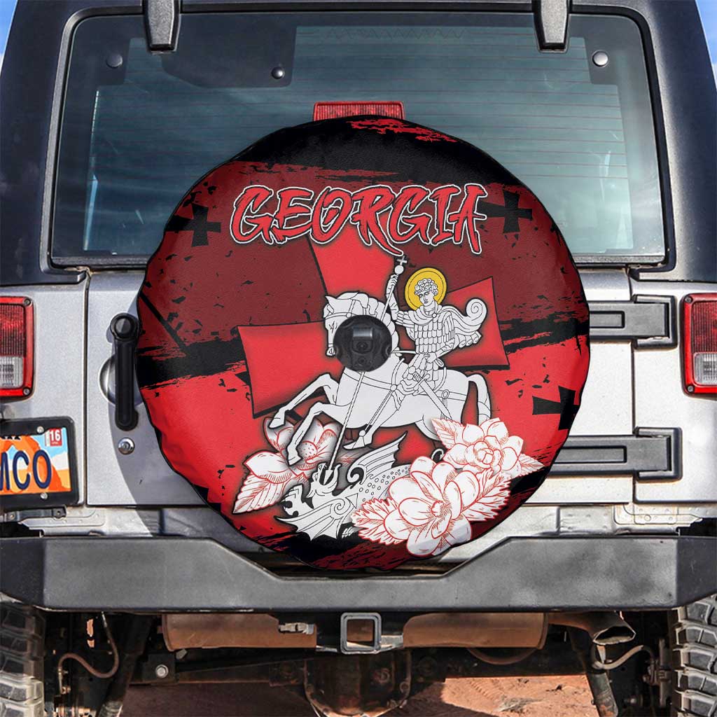 Georgia Spare Tire Cover Patron Saint Symbol - Wonder Print Shop